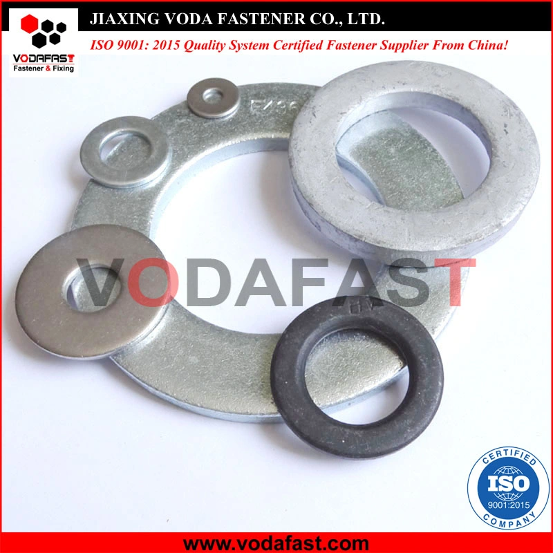 Carbon Steel Stainless Steel Flat Washers Plain Washers Spring Lock Washers Zinc Plated