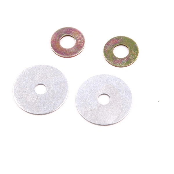 High Quality Zinc Plated Flat Washer 1/4" Commercial Flat Washer